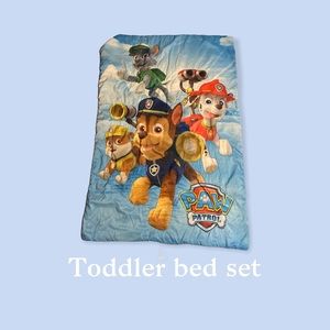 Toddler bed set Paw Patrol!